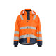 Veste de pluie haute-visibilité niveau 3 43272005 - Couleur au choix Orange fluo-marine
