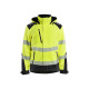 Veste softshell hiver haute-visibilité 44002513 - Couleur au choix Jaune fluo-noir