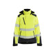 Veste softshell hiver haute-visibilité femme 44012513 - Couleur au choix Jaune fluo-noir