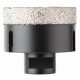 Scie trépan diamant à sec diager avec emmanchement m14 pour meuleuse - 440cd 