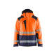 Veste hiver haute-visibilité 44551987 - Couleur et taille au choix Orange fluo-marine