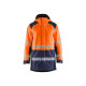 Parka hiver haute-visibilité classe 3 44571987 - Couleur et taille au choix Orange fluo-marine