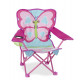 Chaise pliante sunny patch papillon 