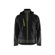 Veste softshell stretch 2D 47492513 - Couleur au choix Noir-Jaune fluo