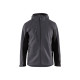 Veste Softshell à capuche 47532516 - Couleur et taille au choix Gris moyen-Noir