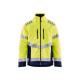 Veste doublée haute-visibilité coloris au choix 47801977 Jaune fluo-Marine