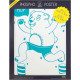 Poster phosphorescent grizzly 30 x 40 cm 