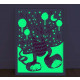 Poster phosphorescent bunny 30 x 40 cm bunny 