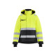Veste hiver haute-visibilité stretch femme 48721987 - Couleur au choix Jaune fluo-Noir