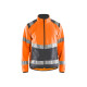 Veste softshell haute-visibilité 48772516 - Couleur au choix Orange fluo-gris anthracite