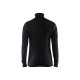 Haut de sous-vêtements col camionneur retardant flamme Noir 48981725 - Taille au choix 