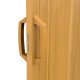 Porte accordéon pliante pvc salle de bain extensible coulissante largeur 80 cm - Couleur au choix 