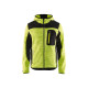 Veste tricotée à capuche 49302117 - Couleur et taille au choix Jaune fluo-Noir