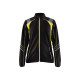 Veste micropolaire visible femme 49731010 - Couleur au choix Noir-jaune fluo