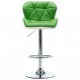 Tabourets de bar 2 pcs similicuir - Couleur au choix Vert