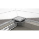 Bonde de sol raindrain spot grille inox brossé 150x150 hansgrohe 56055800 