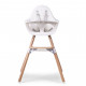 Childwood chaise haute bébé 2-en-1 evolu 2 blanc chevochnw 