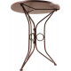 Table en céramique et fer forgé 