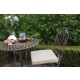 Chaise pliable en métal 