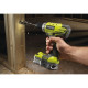 Ryobi perceuse-visseuse one+ 18 v , 100 accessoires et 2 batteries lithium 1,3 ah 