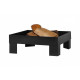 Brasero en acier peint plateforme 60 cm 