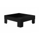 Brasero en acier peint plateforme 70 cm 