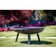 Brasero rond en acier 3 pieds fins 80 cm 