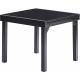 Table jardin modulo 4 à 8 personnes - Couleur au choix Noir