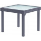 Salon de jardin moderne 4 personnes modulo - Coloris au choix 
