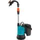 Pompe pour collecteur d'eau de pluie 2000/2 18V P4A - GARDENA - Avec batterie 2.5 Ah - 14602-20 