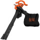Aspirateur Souffleur Broyeur 2600 W - BLACK+DECKER - BEBLV260-QS 