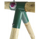 Portique en bois avec balançoire -échelle et corde 