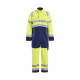 Combinaison manches longues haute-visibilité 63731804 - Couleur et taille au choix Jaune fluo-Marine