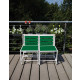 Banc 2 places convertible en tables et tabourets 