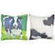 Coussin extérieur imperméable vache large 