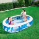 Bestway piscine ovale 229 x 152 x 51 cm 