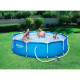 Bestway piscine "sirocco" ronde bleu 305 cm 