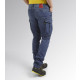 Pantalon Stone Cargo Light Denim Jean T.44 DIADORA - 702.177651-C9513-T.32 USA 
