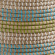 Panier à linge en jonc (lot de 2) 