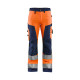 Pantalon artisan haute-visibilité femme - 71551811 Orange-Marine