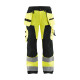 Pantalon artisan haute-visibilité avec poches flottantes femme 71561811 - Couleur et taille au choix Jaune fluo-noir