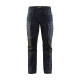 Pantalon maintenance stretch femme – Coloris au choix 71591142  Marine-Noir