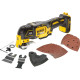 Outil multi-cutter oscillant 18VBrushless - DEWALT - sans batterie, ni chargeur - DCS355N-XJ 