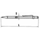 Tracette carbure mob 150 mm - 7257000010 