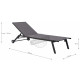 Lit de jardin en aluminium florence (lot de 2) - Couleur au choix 