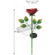 Lampe décorative rose à énergie solaire 