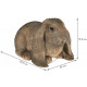 Lapin bélier en résine 33 cm 