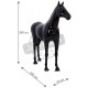 Cheval design élégant en résine 