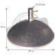 Pied de parasol en granit 43,9 kgs 