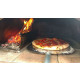 Four à pizza en acier inoxydable 